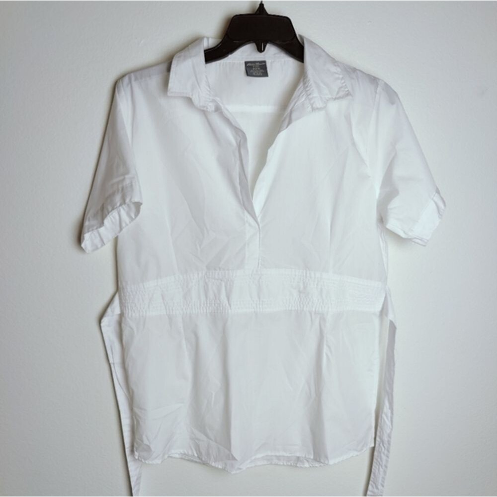 Eddie Bauer Girls' Teens School Uniform Blouse, Size 20.5 (XXL)